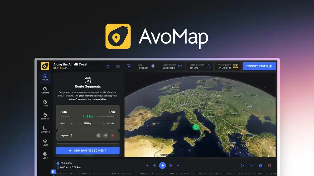 Schluss mit langweiligen Reiseberichten: Verwandle deine Reise-Abenteuer in atemberaubende 3D-Videos mit AvoMap!
