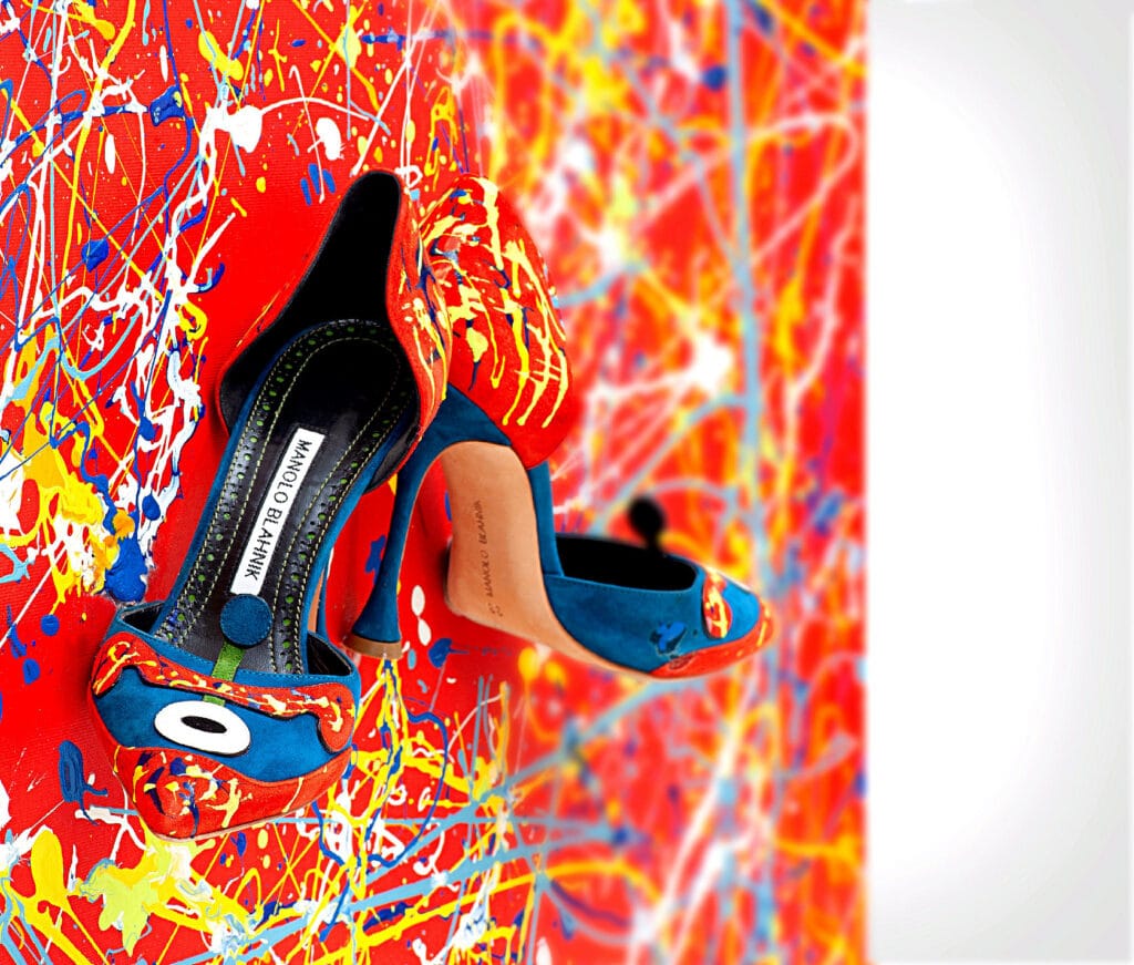Upcycling Supreme: Aus Alt wird Kunst wird Kult BrandArt by List MANOLO BLAHNIK 2