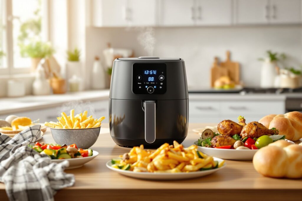 Heißluftfritteusen (Airfryer) im Test: Knusprige Pommes ohne Fettbad? 017