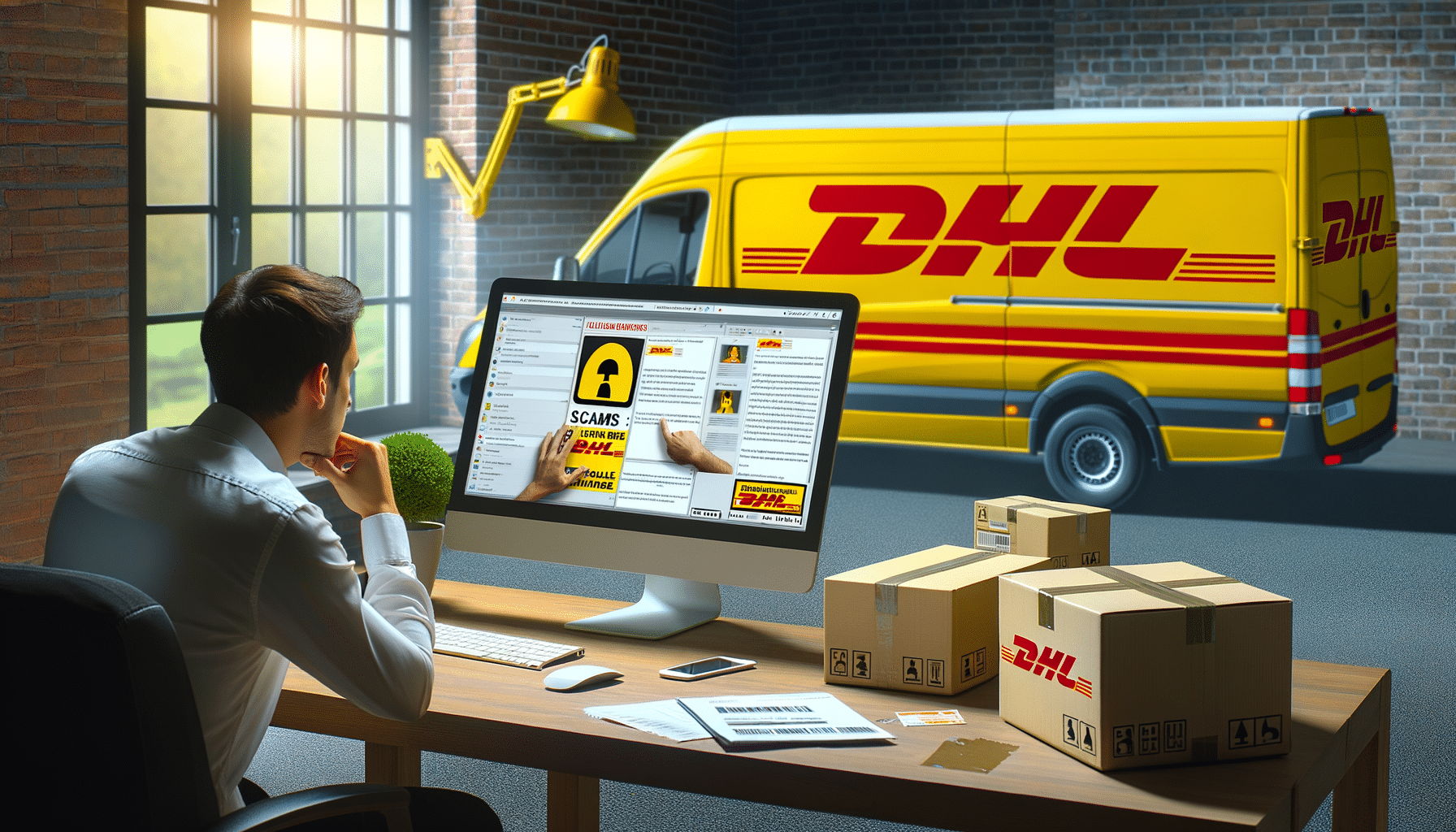 Vorsicht vor der DHL Betrugsmasche 1 dhl scam