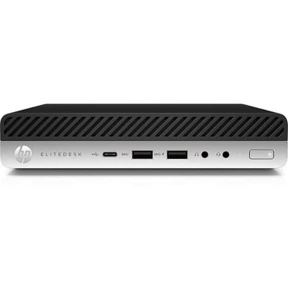 HP EliteDesk 800 G4 Mini-Desktop-Computer