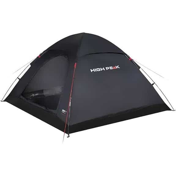 10 beste Campingzelte, die jedes Wetter überstehen, dem du begegnest 1 High Peak Monodome XL Zelt für 4 Personen