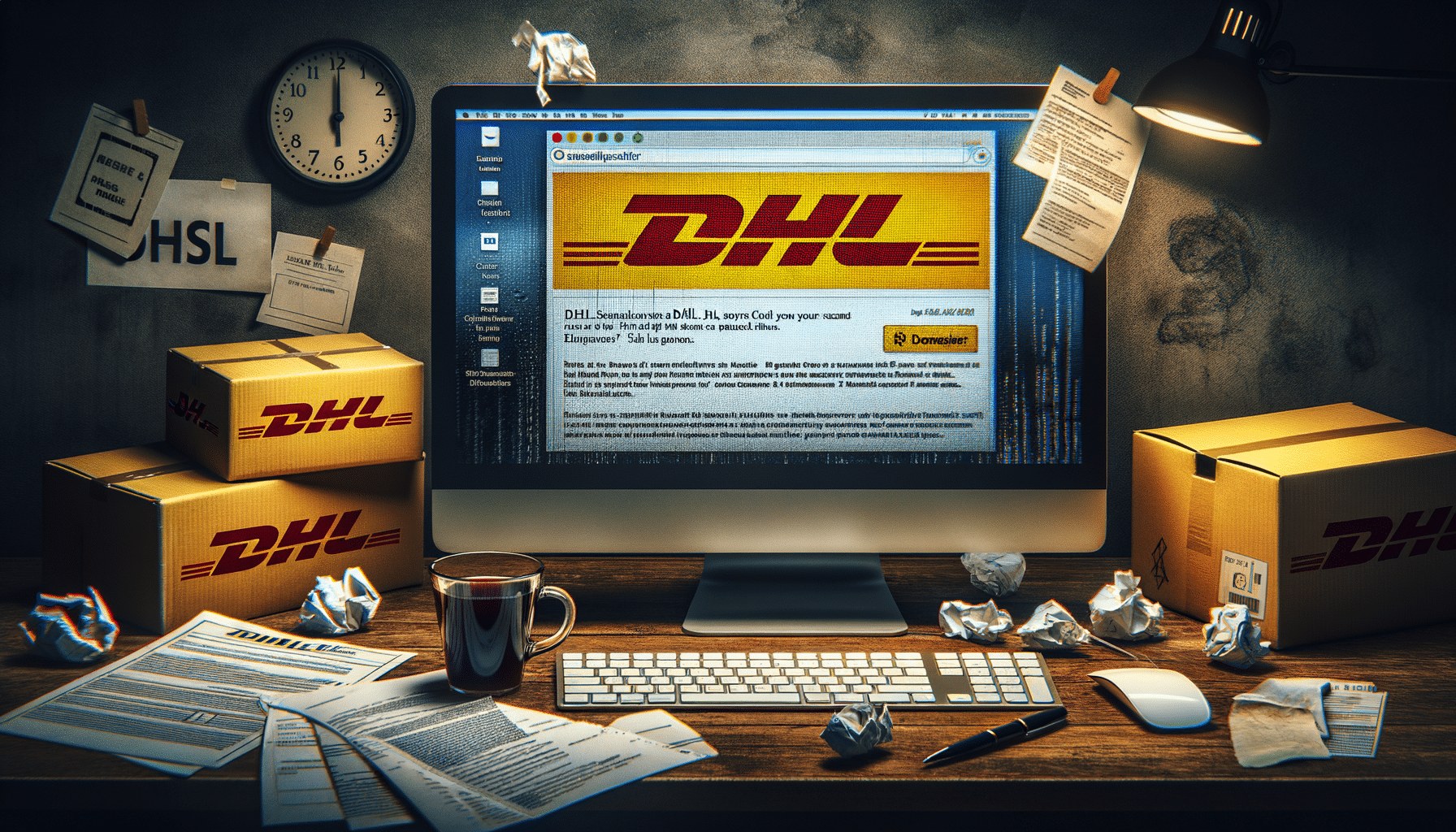 Vorsicht vor der DHL Betrugsmasche 2 Photo dhl scam