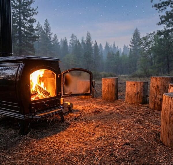 MTW OFFICE 65 perfekter Holzofen für draußen