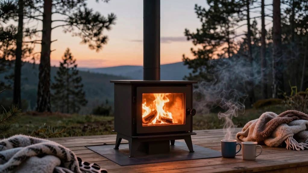 Holzofen: Perfekt für Camping 1 Vorteile von tragbaren Holzöfen