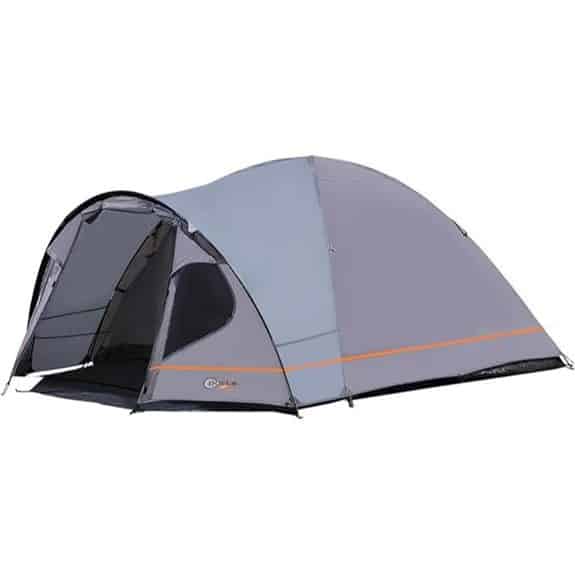 10 beste Campingzelte, die jedes Wetter überstehen, dem du begegnest 2 Portal 3-4 Personen Wasserdichtes Camping Kuppelzelt